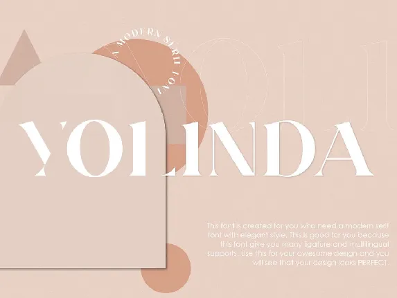 Yolinda font