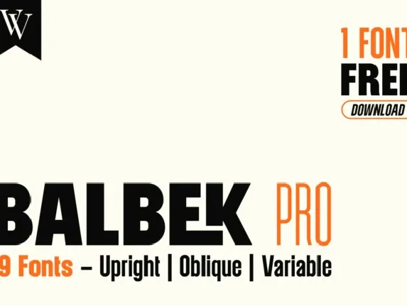 Balbek Pro font