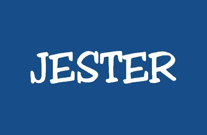 JESTER FONT font