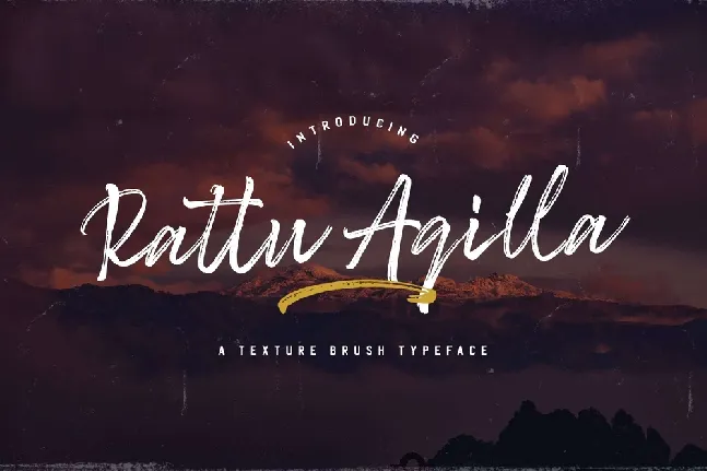 Rattu Aqilla Typeface font