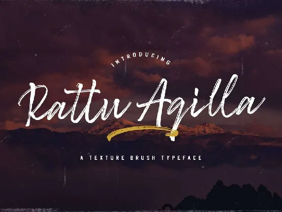 Rattu Aqilla Typeface font