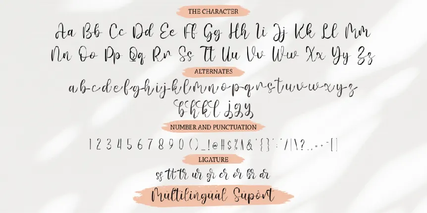 Junlyne font