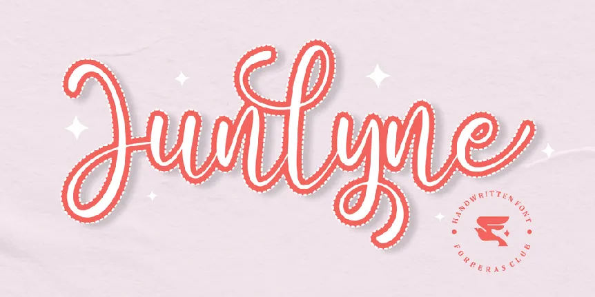 Junlyne font