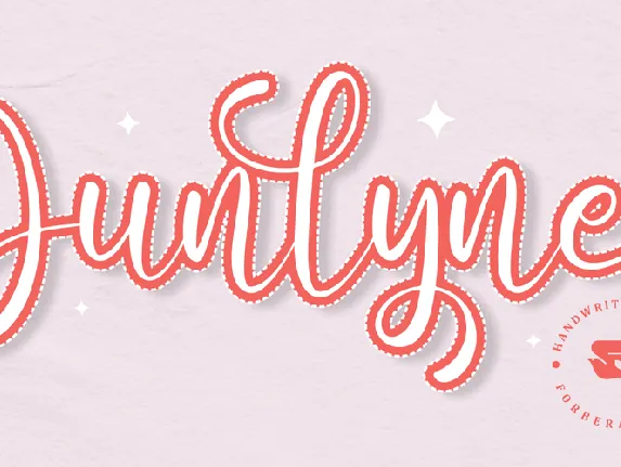 Junlyne font