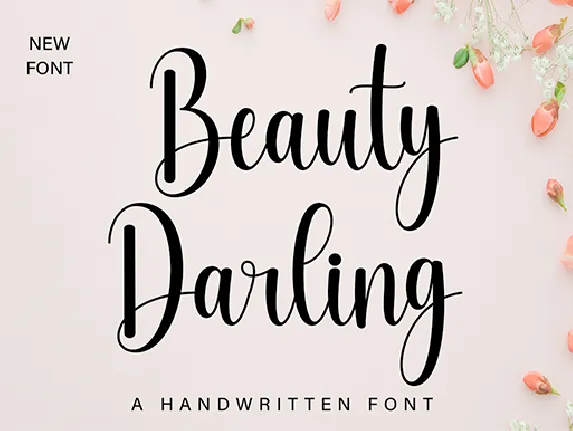 Beauty Darling font