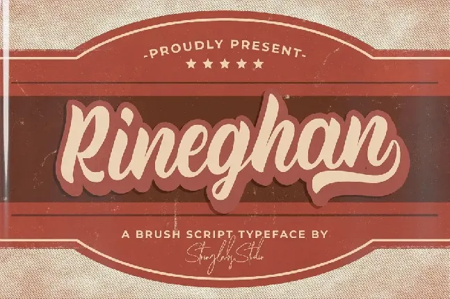 Rineghan font