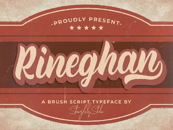 Rineghan font