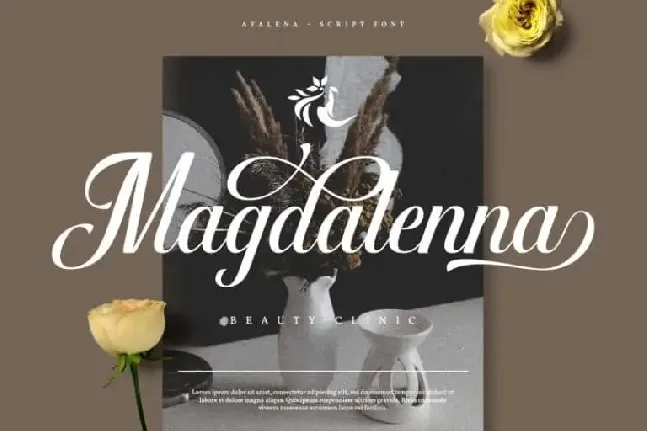 Ayalena Calligraphy font