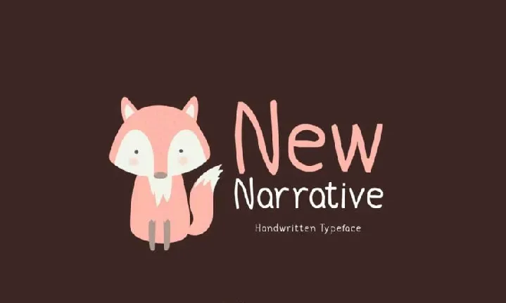 New Narrative font