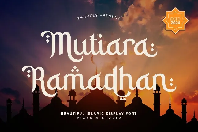 Mutiara Ramadhan font