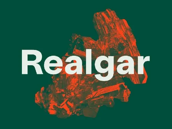 Realgar font