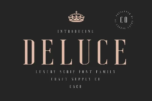 Deluce Serif Free font