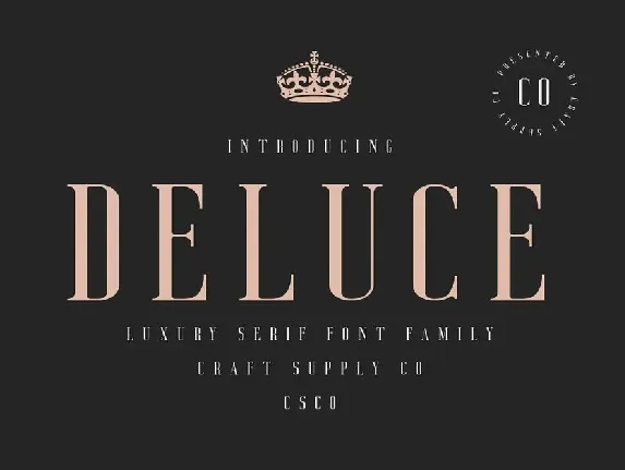 Deluce Serif Free font