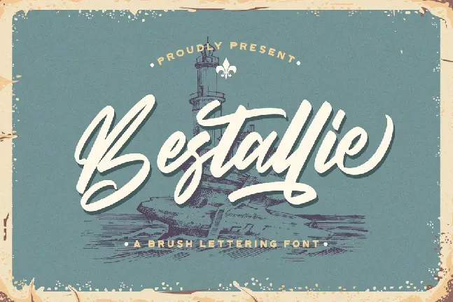 Bestallie font