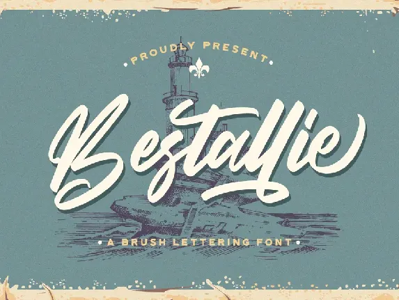 Bestallie font