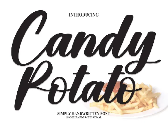 Candy Potato font