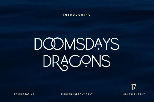 DoomsdaysDragons font