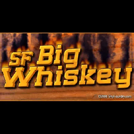 SF Big Whiskey font