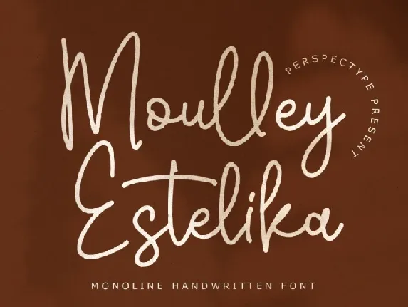 Moulley Estelika font