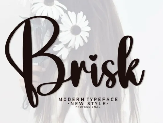 Brisk Script font