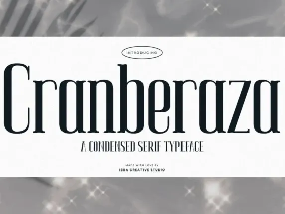 Cranberaza font