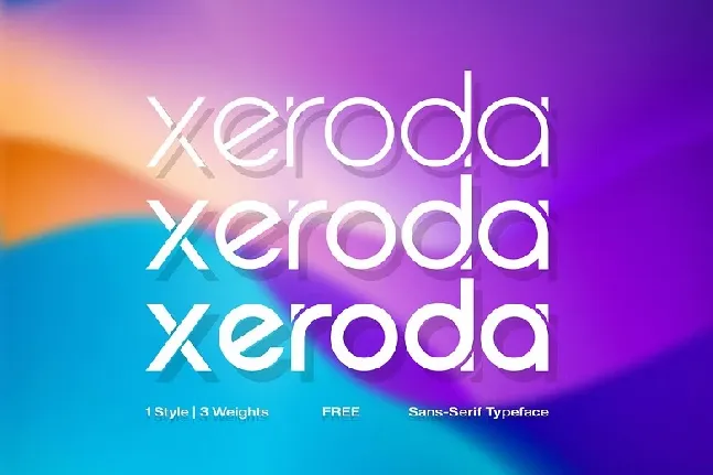 Xeroda font