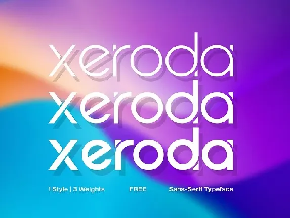 Xeroda font