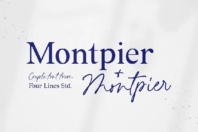 Montpier Duo font