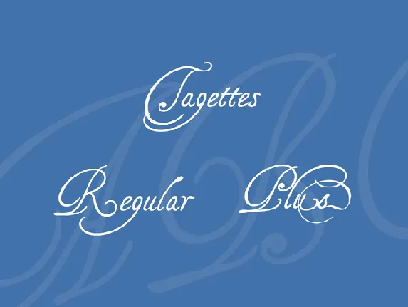 Tagettes font