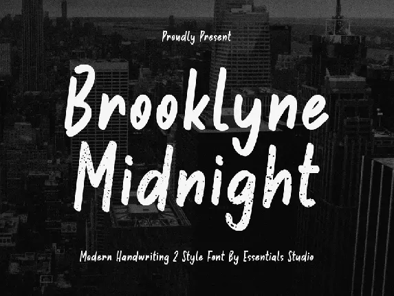 Brooklyne Midnight font