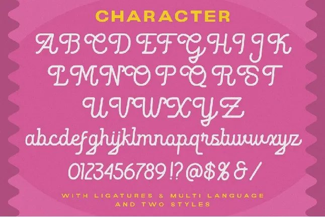 Halencia font