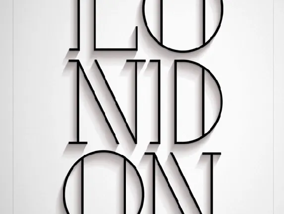 London font