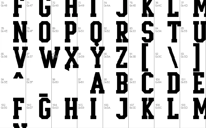 Point Guard font