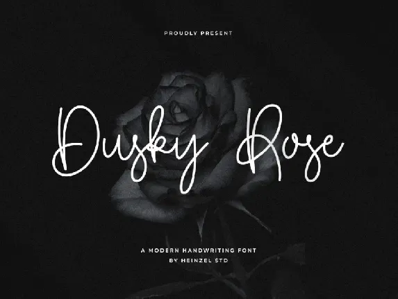 Dusky Rose font