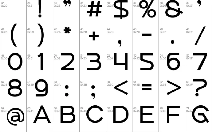 Godber font