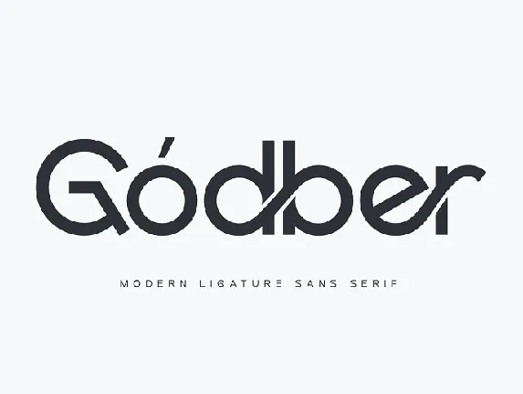 Godber font