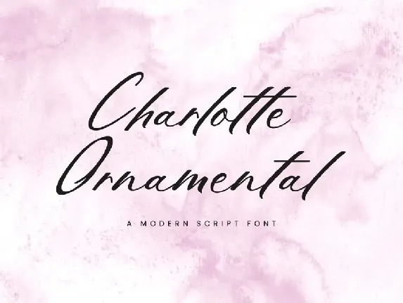 CharlotteOrnamental font