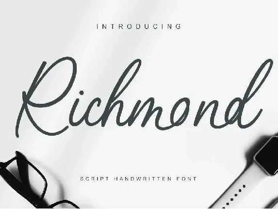 Richmond font