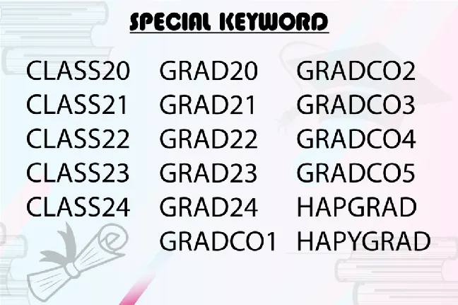 Graduation font