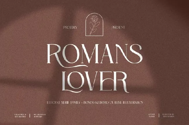 Roman Lover font