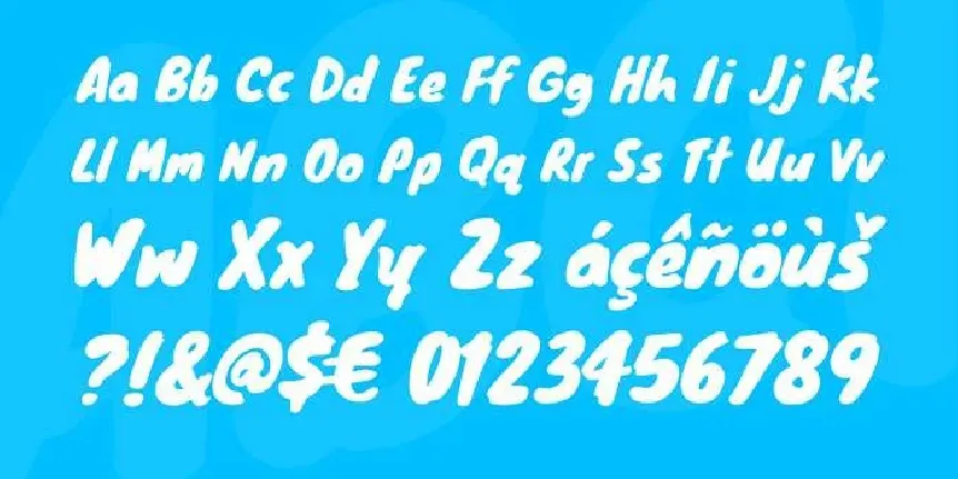 Knewave font