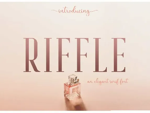 Riffle Typeface font