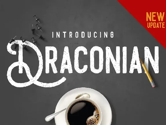 Draconian font