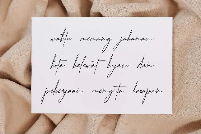 Janetanice font