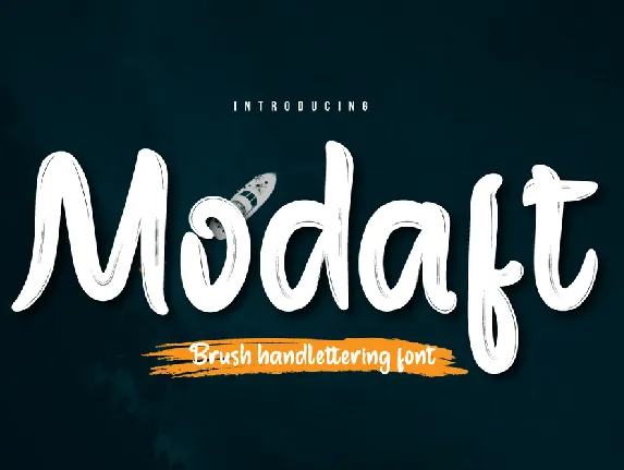 Modaft font