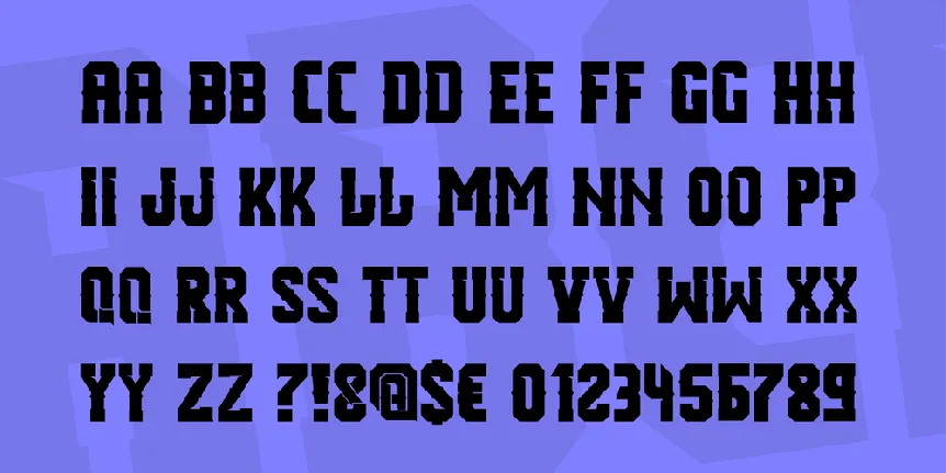 Part Two font