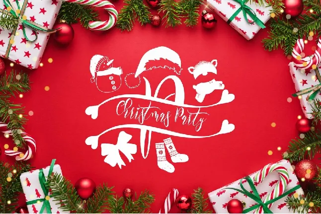 Beautiful Christmas Demo font