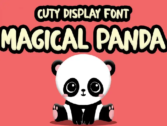 Magical Panda font