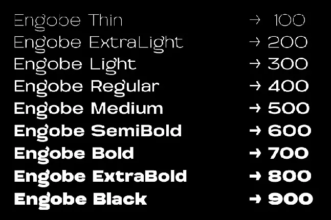 Engobe font