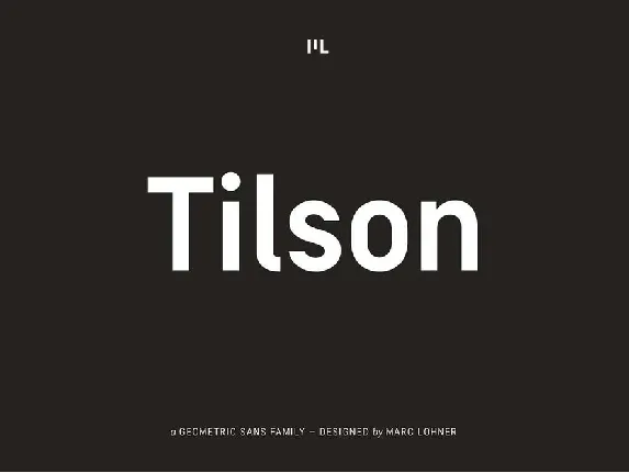 Tilson font